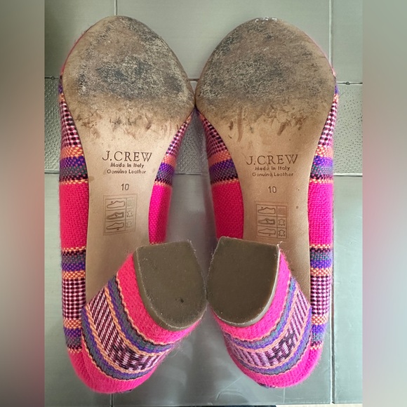 J. Crew Collection Blakely Summer Stripe Pumps - Picture 12 of 13